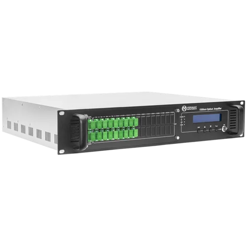 Оптический усилитель VERMAX для сетей КТВ, 2 входа, 16*22dBm выходов